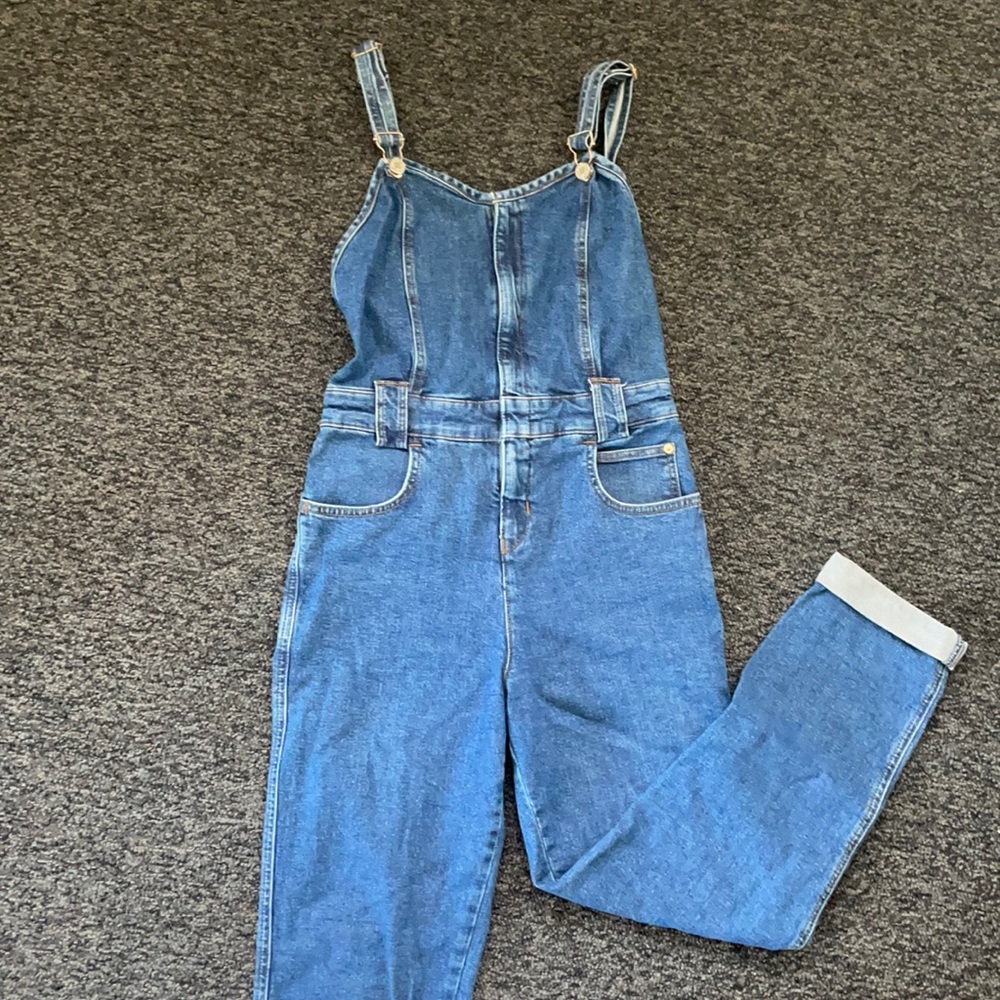 Sweetheart Denim Overalls